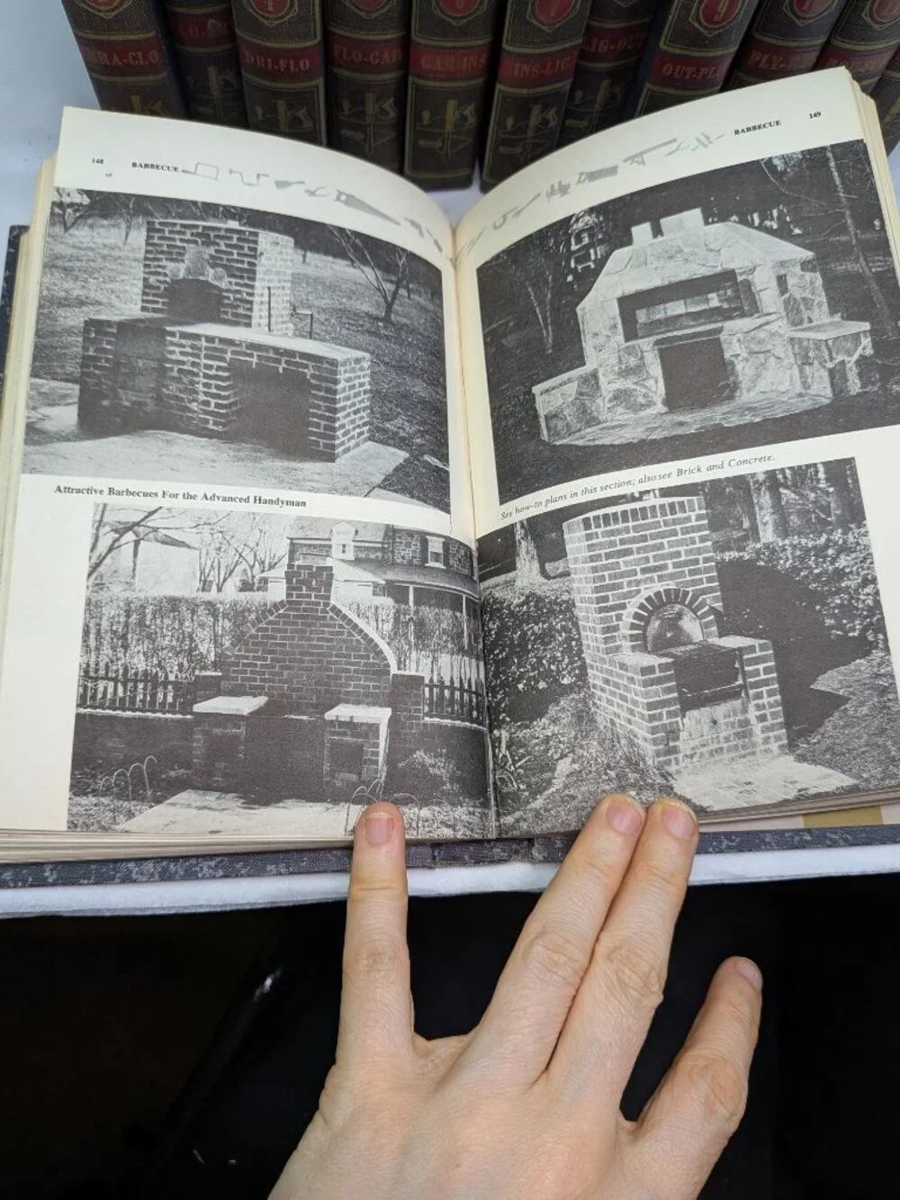 12 Vol Set VTG 1956 Popular Science Do It Yourself Encyclopedia Mid Century